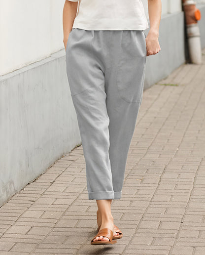 Diane | Relaxed Fit Lightweight Pants - Breathable and Comfortable - Image 2