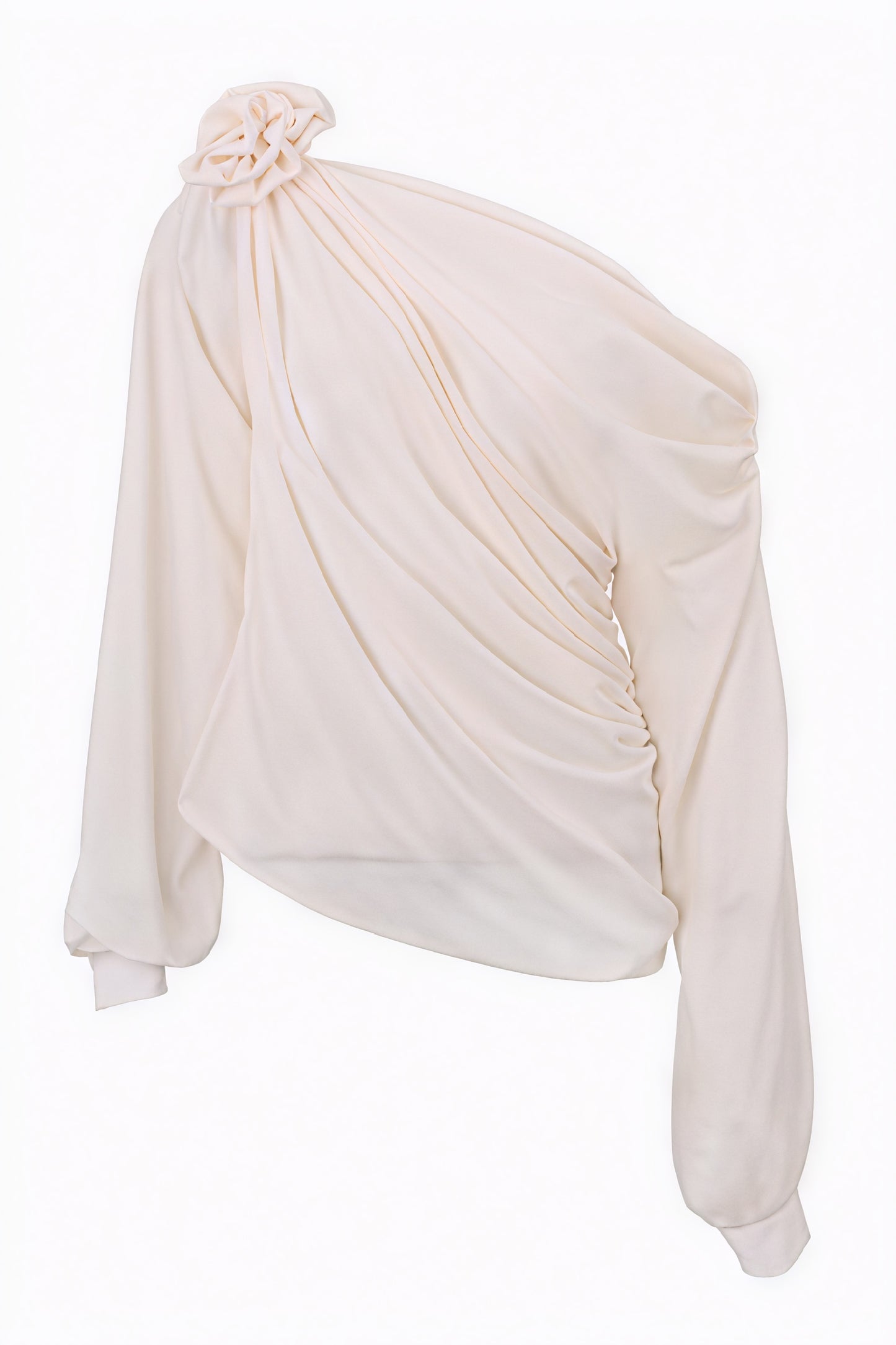 Kvinder Kjole – Off-Shoulder, Rosendetail, Elegant Aftenstil-83303-a242b138-3f10-475e-9d03-0dfcef40296e