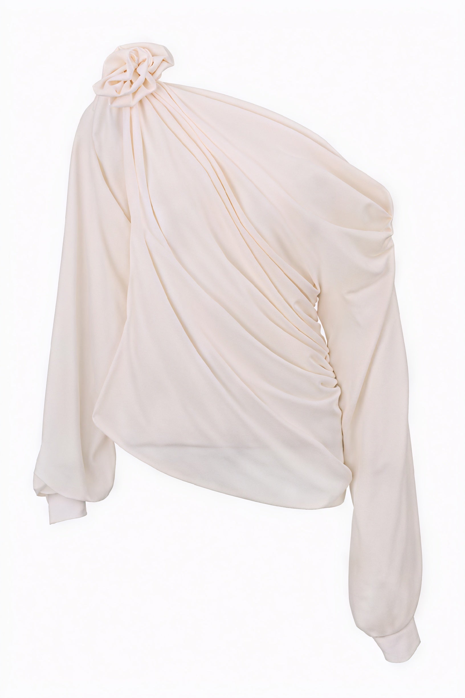 Kvinder Kjole – Off-Shoulder, Rosendetail, Elegant Aftenstil-83303-a242b138-3f10-475e-9d03-0dfcef40296e