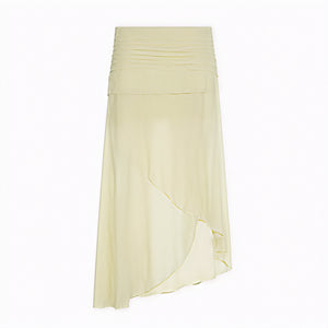 Dame Kjole – Blomstret Top, Spaghetti Stropper, Ruched Asymmetrisk Skørt, Norideen-83580-394355c1-9b5e-4fa0-bdfb-832a5474debf