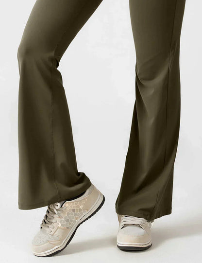 Kvinde Jumpsuit – Ærmeløs, Åben Ryg, Vide Ben, Strækstof, Formtilpasset Pasform-83507-898e94f0-b61e-4c6f-960e-c65af1398d52