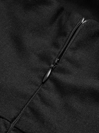 A-Linje Maxi Kjole med Halterneck