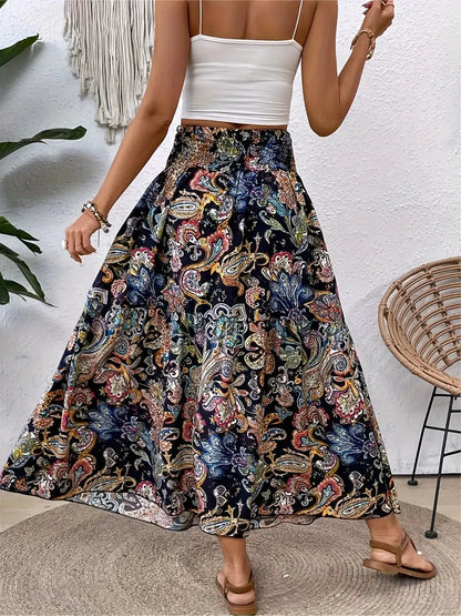 Boheme A-linje Nederdel med Smock