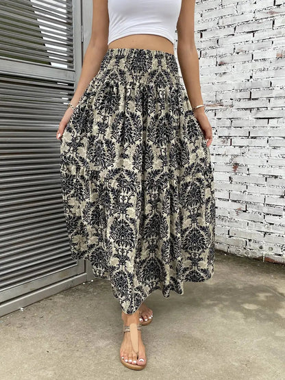 Boheme A-linje Nederdel med Smock