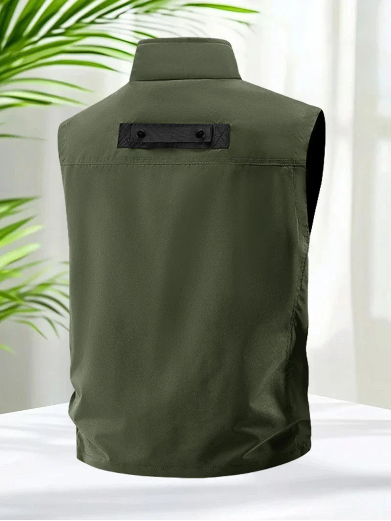 Andreas | Herren Leichte Outdoor-Weste mit Taschen - Elle Zürich