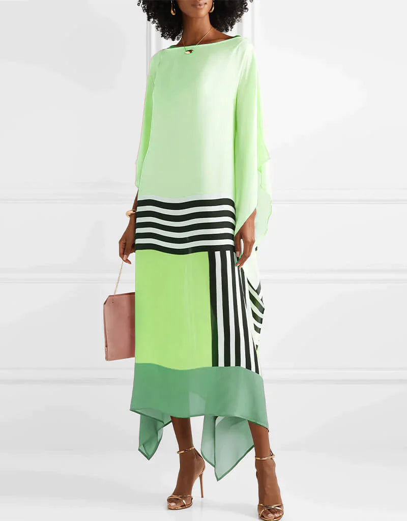 Leanne | Elegant Geometric Print Caftan - Stylish Comfort for Every Occasion - Image 14