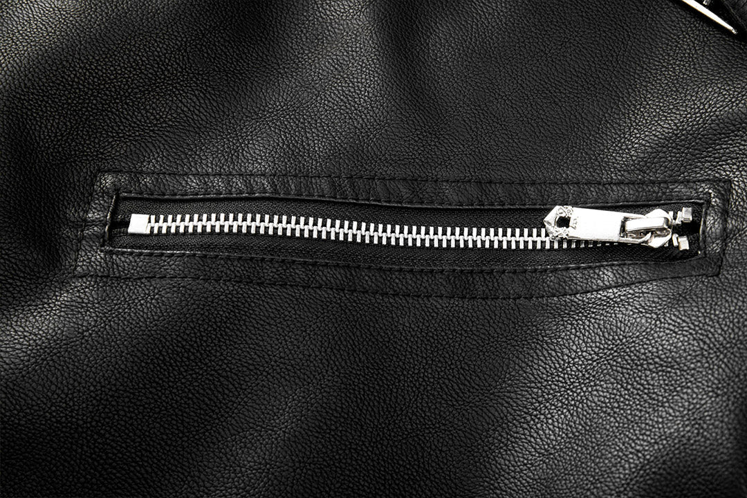 Jessica Timeless bikerjakke i imiteret læder