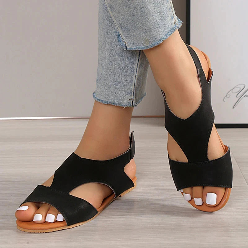 Minimalistiske Sandaler med Justerbar Rem