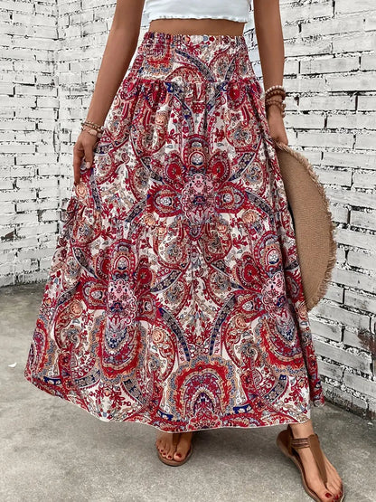Boheme A-linje Nederdel med Smock