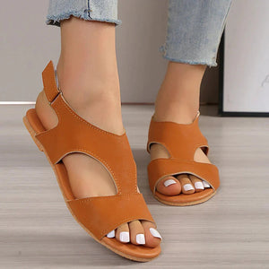 Minimalistiske Sandaler med Justerbar Rem
