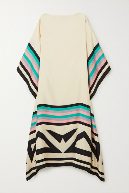 Leanne | Elegant Geometric Print Caftan - Stylish Comfort for Every Occasion - Image 12