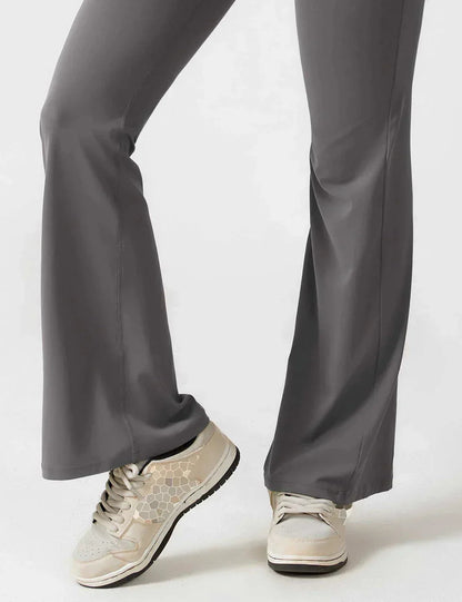 Kvinde Jumpsuit – Ærmeløs, Åben Ryg, Vide Ben, Strækstof, Formtilpasset Pasform-83507-eaf9f535-3aa2-431e-bd3e-c6169c800bdd