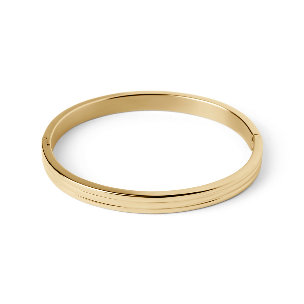 Minimalistisk Bangle med Poleret Finish