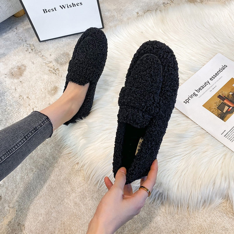 Kvinder Slip-On Sko – Blød Tekstureret Overdel, Komfortabel Stil-81909-f2c36c38-2710-46f2-8957-d907b808b08c