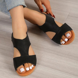 Minimalistiske Sandaler med Justerbar Rem