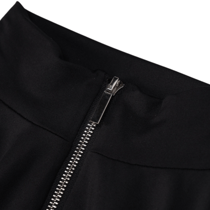 Formtilpasset Activewear Jumpsuit med Lynlås